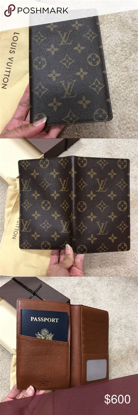 lv monogram passport holder|high end passport holder.